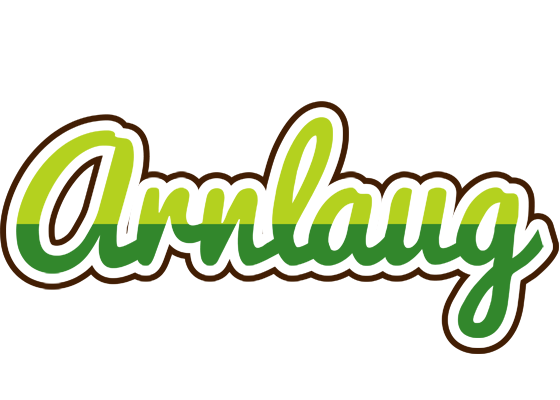 Arnlaug golfing logo