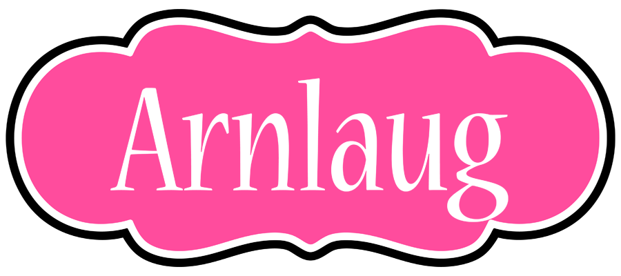 Arnlaug invitation logo