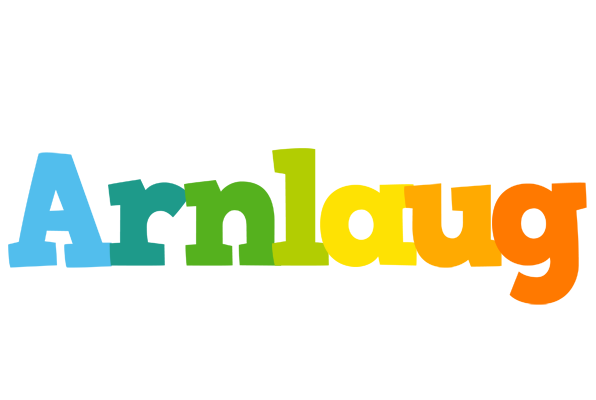 Arnlaug rainbows logo