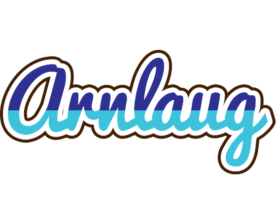Arnlaug raining logo