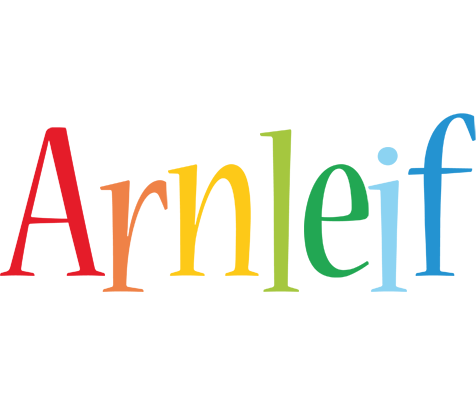 Arnleif birthday logo