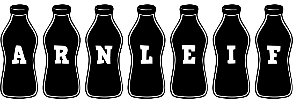 Arnleif bottle logo