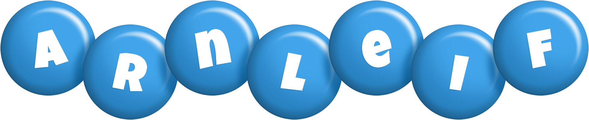 Arnleif candy-blue logo
