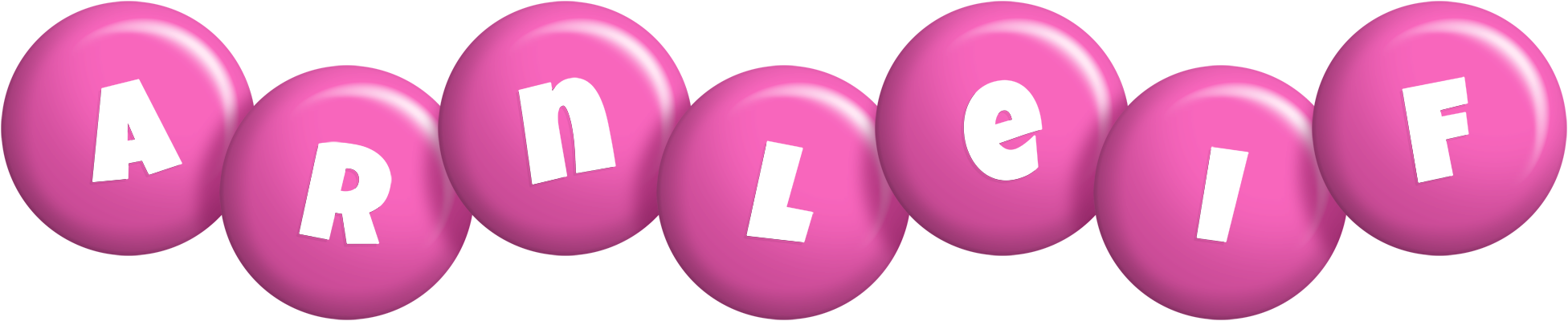 Arnleif candy-pink logo