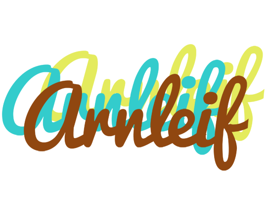 Arnleif cupcake logo