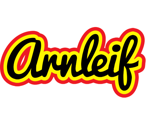 Arnleif flaming logo