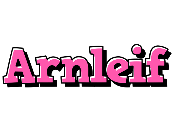 Arnleif girlish logo