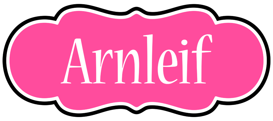 Arnleif invitation logo