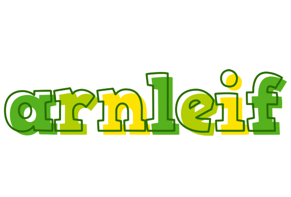 Arnleif juice logo