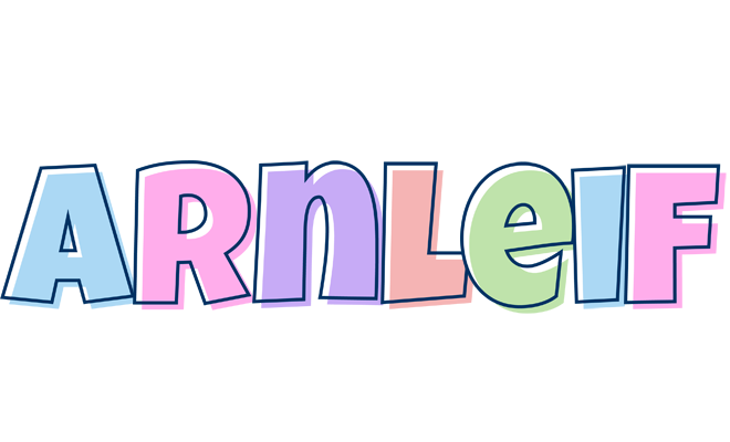 Arnleif pastel logo