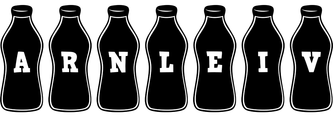 Arnleiv bottle logo