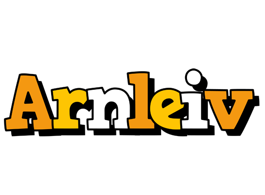 Arnleiv cartoon logo
