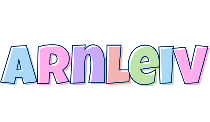 Arnleiv pastel logo
