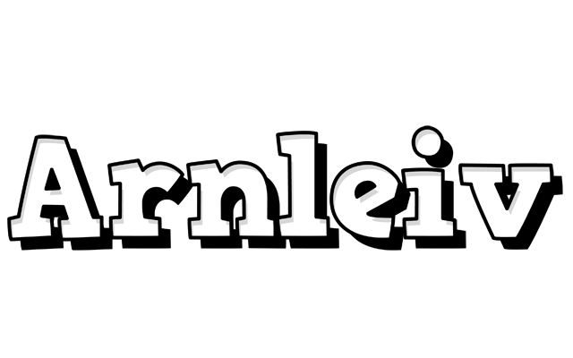 Arnleiv snowing logo