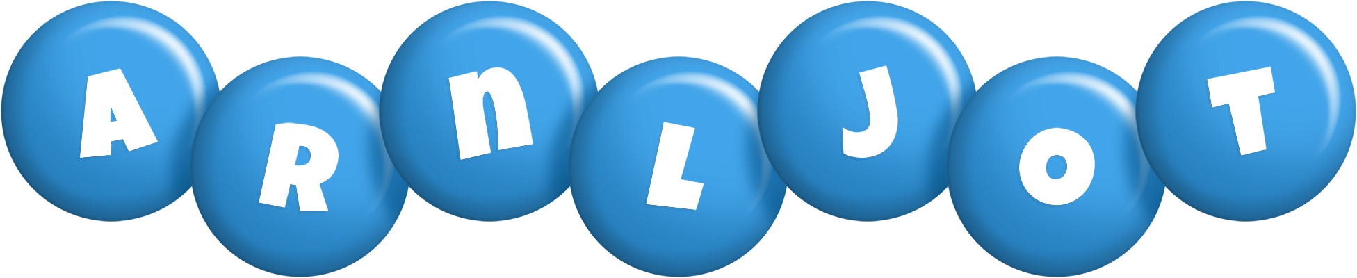 Arnljot candy-blue logo