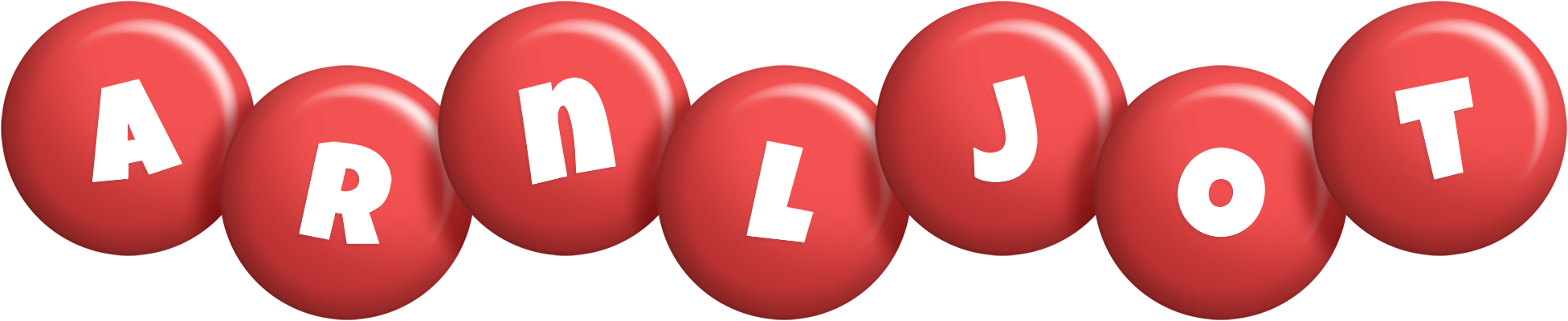 Arnljot candy-red logo