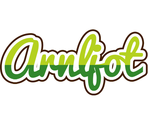 Arnljot golfing logo