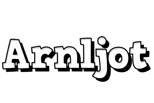 Arnljot snowing logo