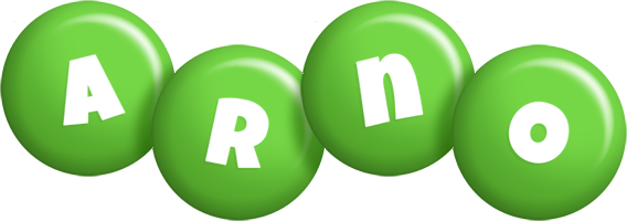 Arno candy-green logo