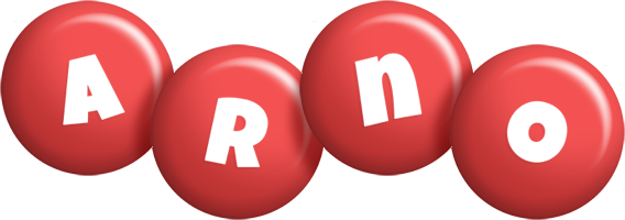 Arno candy-red logo