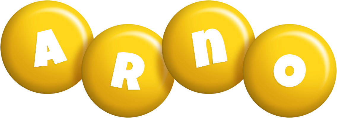 Arno candy-yellow logo