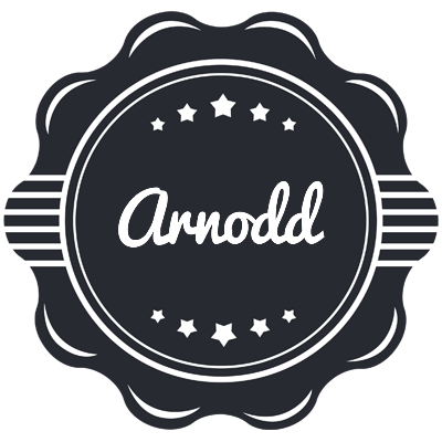 Arnodd badge logo