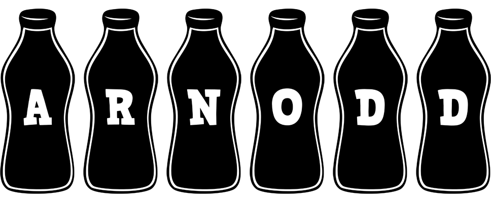 Arnodd bottle logo