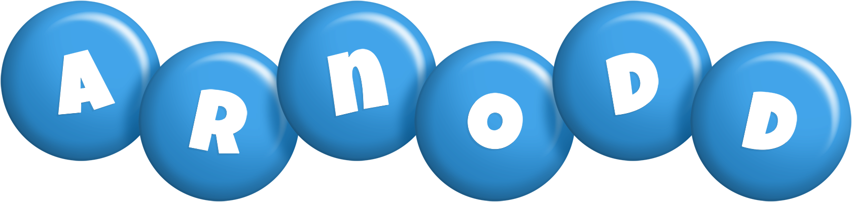 Arnodd candy-blue logo