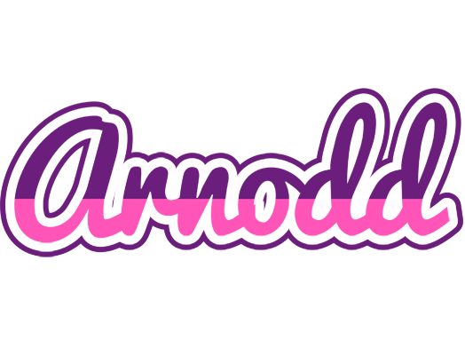 Arnodd cheerful logo