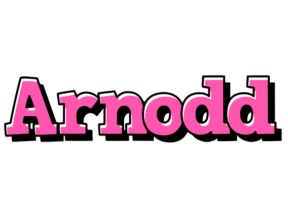 Arnodd girlish logo