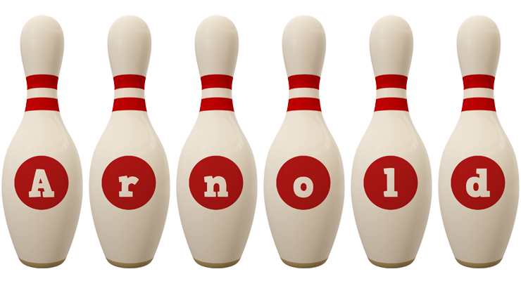 Arnold bowling-pin logo