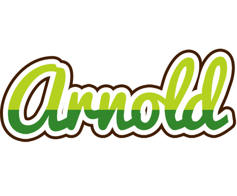 Arnold golfing logo