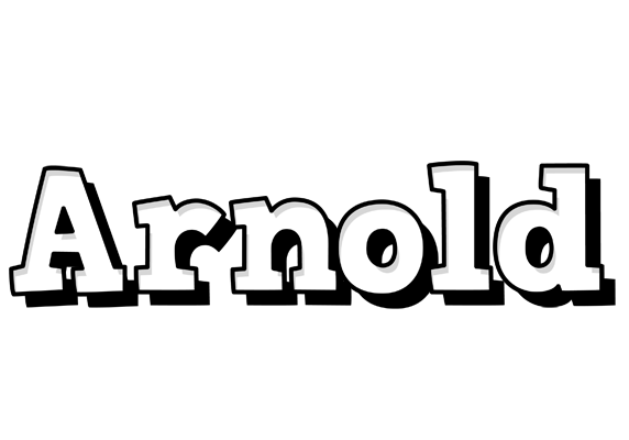 Arnold snowing logo