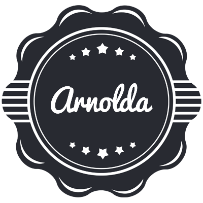 Arnolda badge logo