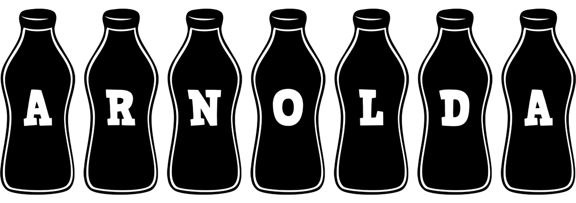 Arnolda bottle logo