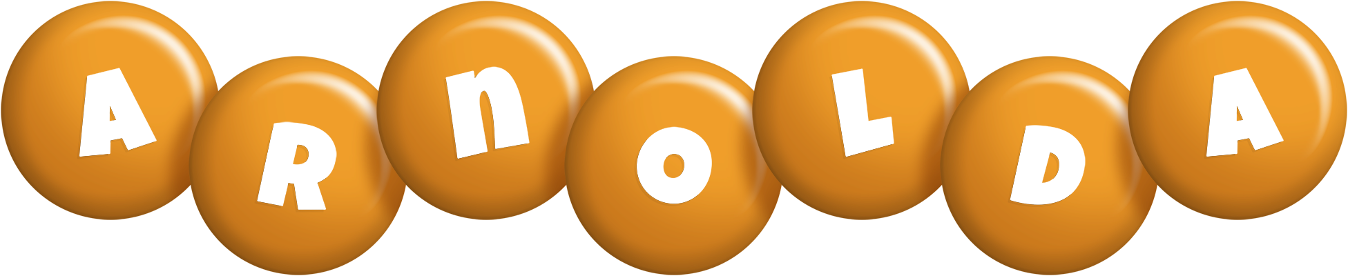 Arnolda candy-orange logo