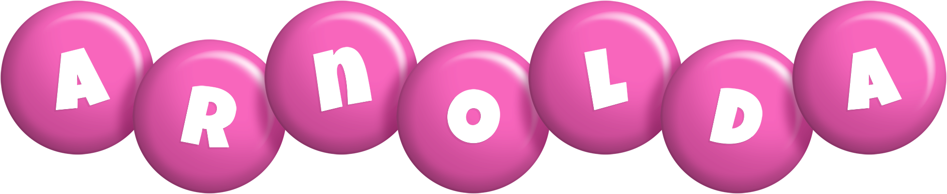 Arnolda candy-pink logo