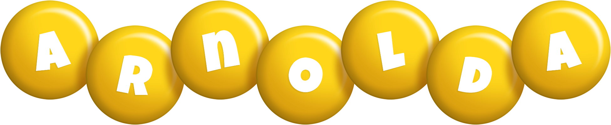 Arnolda candy-yellow logo