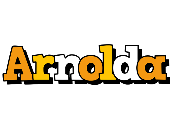 Arnolda cartoon logo