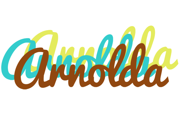 Arnolda cupcake logo