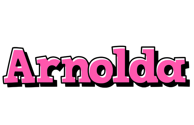 Arnolda girlish logo