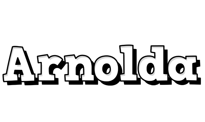 Arnolda snowing logo