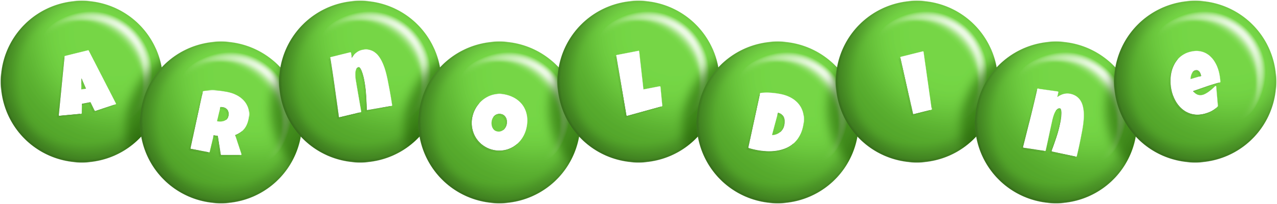 Arnoldine candy-green logo