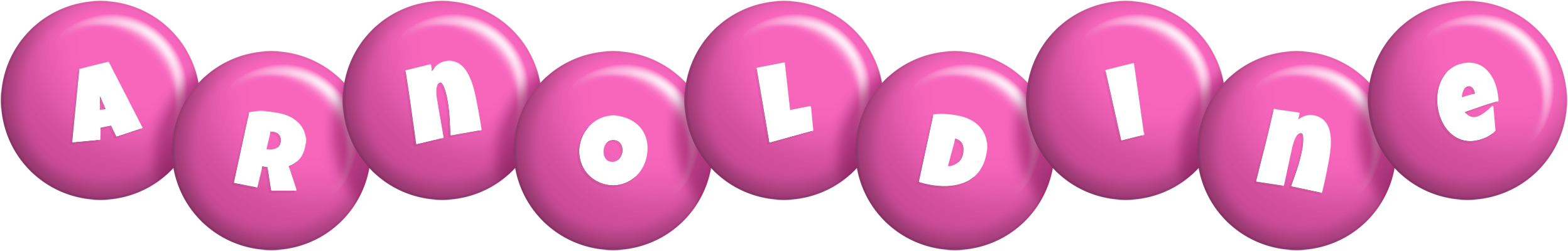Arnoldine candy-pink logo