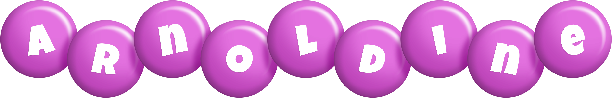 Arnoldine candy-purple logo
