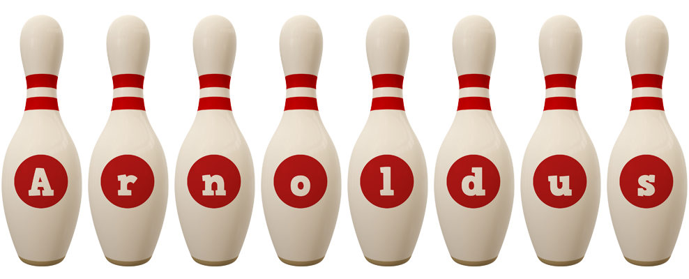 Arnoldus bowling-pin logo