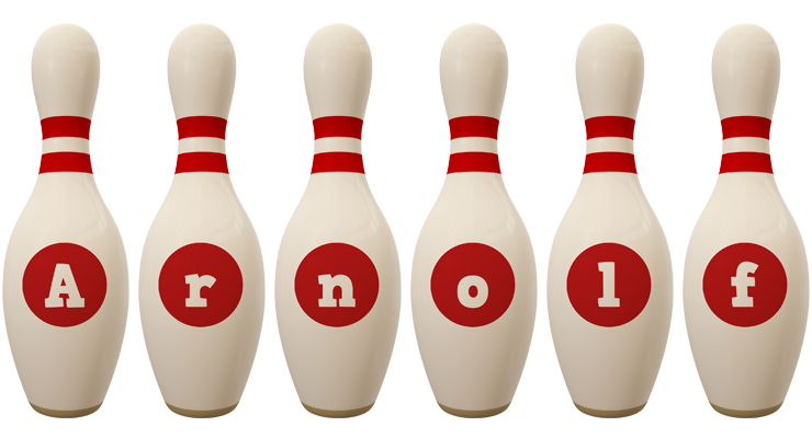 Arnolf bowling-pin logo