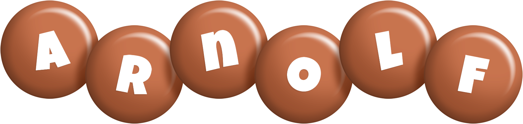 Arnolf candy-brown logo