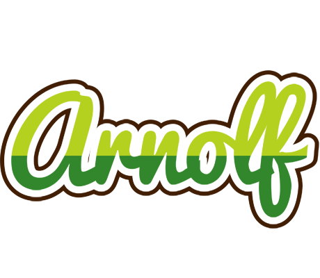Arnolf golfing logo