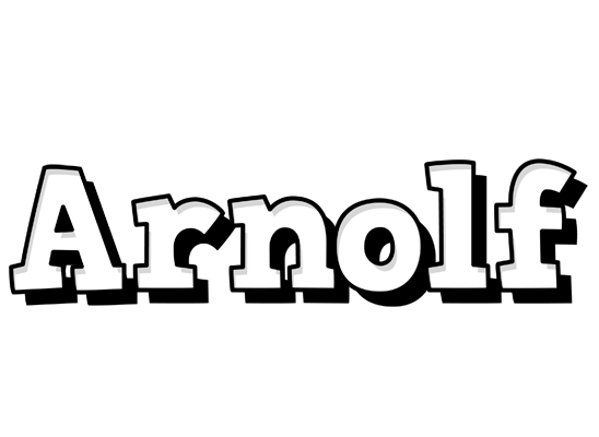 Arnolf snowing logo
